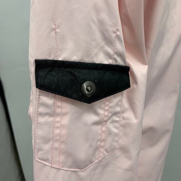 Ride Snowboarding Jacket Womens S Small Pink Black Insulated Cell 5 Series ZipUp - Picture 6 of 16